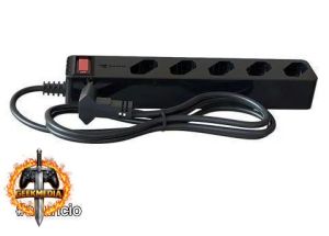 Filtro de Linha  DPS ICLAMPER 5 Tomadas LCF Preto