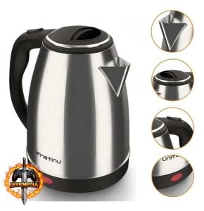 Chaleira Elétrica 1,8l 1200w Unitermi Atacama Prateado