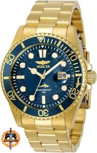 Relógio Masculino Invicta Pro Diver Dourado