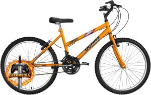 Bicicleta Ultra Bikes Esporte Aro 24 - 18 Marchas - Laranja