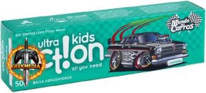 Creme Dental Infantil Mundo Dos Carros Mentinha Boni Kids