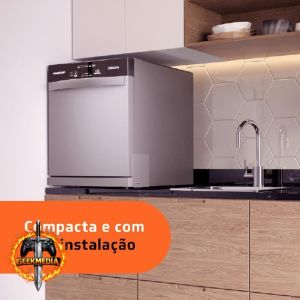 Brastemp Lava Louças 8 Serviços BLF08BS - Cinza 110V