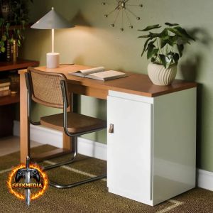 Escrivaninha Paris 115cm Home Office com 1 Porta