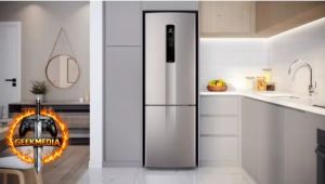 Refrigerador Electrolux Frost Free Inverter Inverse Inox 400L