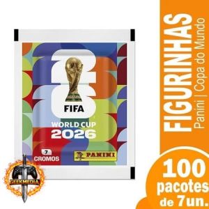 Figurinhas Panini Copa do Mundo 2026 - 100 Envelopes Display
