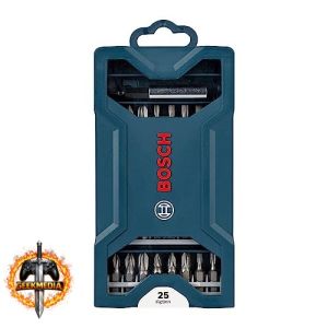 Kit Bosch de pontas para parafusar Mini X-Line com 25 peças