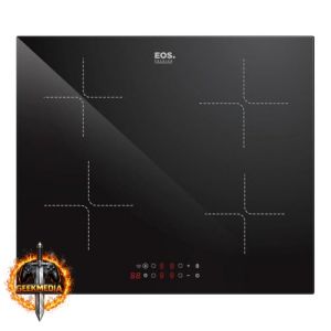 Cooktop de Indução 4 Bocas Eos com Painel Touch Preto 7200w Eci04ep3 220v