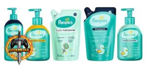Kit Pampers Glicerina Shampoo e Condicionador