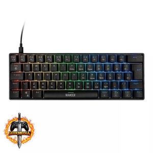 Teclado Magnético Mancer Onyx RGB Preto