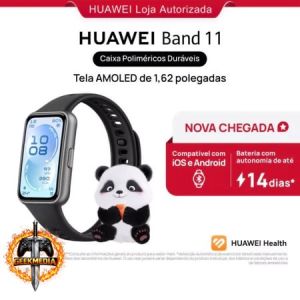 Smartwatch HUAWEI Band 11 - Monitoramento de Sono - Preto