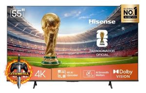 Hisense Smart Tv 4K 55 Polegadas 55A6NV