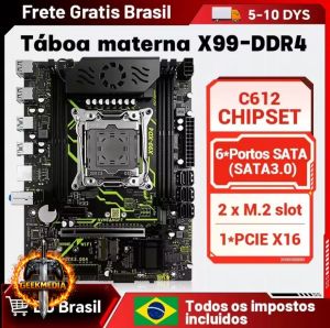 Placa mãe X99 SZSJKJ XD4