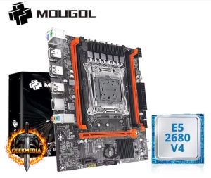 Kit X99 placa-mãe Mougol X99  Xeon E5 2680 V4