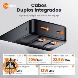 Basike Power Bank 20000mAh
