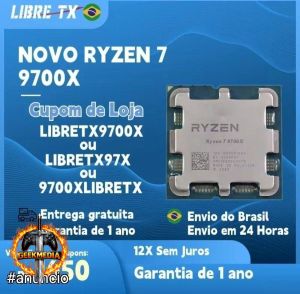 Processador AMD Ryzen 7 9700X
