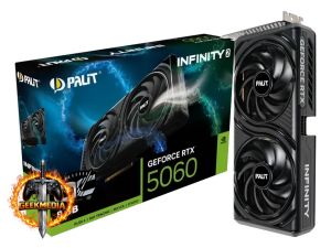 Placa De Vídeo Nvidia Geforce Palit RTX5060 8gb Infinity2 Oc RTX 5060