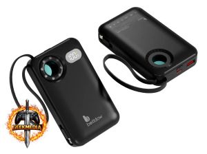 Power Bank 10000mah Anti-espionagem Rápida 22.5 Pd Ar Livre
