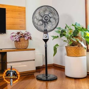Ventilador Coluna 50cm 180w 8 Pás Silencioso Wap Flow Turbo