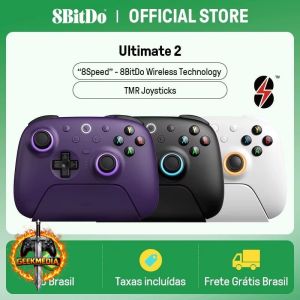Controle 8BitDo Sem Fio Ultimate 2 TMR