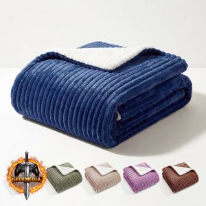 Cobertor Sherpa Casal 2,20x1,80 Grossa Manta Quentinha Coberta Queen