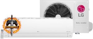 Ar Condicionado Split Inverter LG Dual Compact IA Frio S3-Q12JAQAL 220V