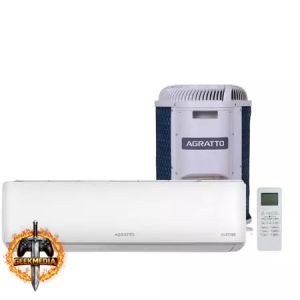 Ar Condicionado Agratto Hi Wall Zen Top Inverter 9.000 Btu/h Frio Monofásico