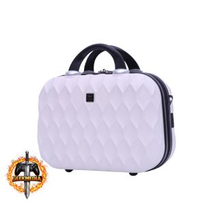 Frasqueira de Viagem Santino Marselha Off-White ABS Rígida