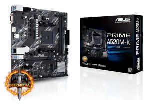 Placa Mãe Asus AMD AM4 Prime A520M-K