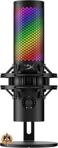 Microfone HyperX QuadCast 2 S USB RGB Preto
