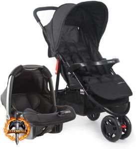 Travel System Cosco Kids Toffy com Bebê Conforto Wizz