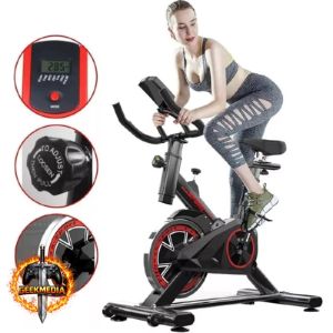 Bicicleta Ergométrica Spinning Fitness 120kg Alta Performance