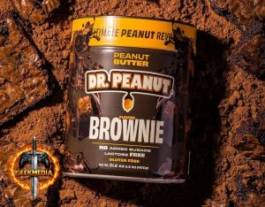 Pasta De Amendoim Com Whey Protein - 600g - Dr. Peanut Sabor Brownie