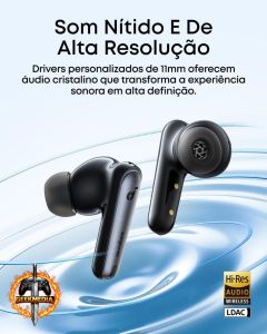 Fone Bluetooth Soundcore Liberty 4 NC Anker Preto