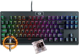Teclado Mecânico Redragon Dark Avenger K568-2 RGB - Switch Brown