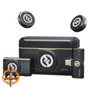 Microfone Sem Fio Hollyland Lark M2 para iPhone e Android USB-C