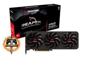 Placa de Vídeo PowerColor Reaper AMD Radeon RX 9070 XT 16GB GDDR6