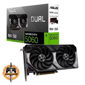 Placa de Vídeo ASUS RTX 5060 Dual NVIDIA GeForce, 8GB