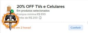 Cupom Mercado Livre: 20% OFF