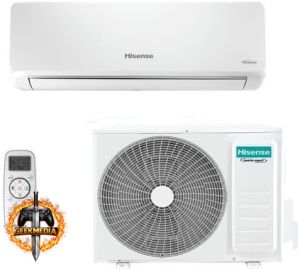Ar Condicionado Split Inverter Hisense R-32 Hi-Wall 12.000 Btus Quente e Frio Wi-Fi 220V