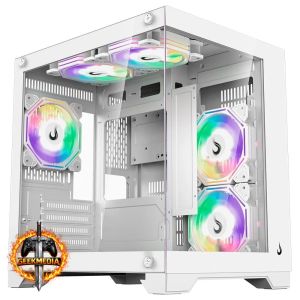 Gabinete Gamer Rise Mode Galaxy Glass M Mini