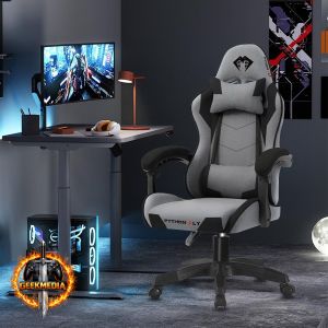 Cadeira Gamer Python Fly, Cinza Escuro