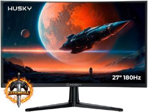 Monitor Gamer Curvo Husky Boreal 27" FHD 180Hz 1ms