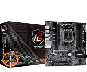 Placa Mãe Asrock B650M PG LIGHTNING
