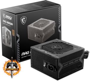 Fonte de Alimentação MSI MAG A650BN - 650w, 80 Plus, Bronze, PFC Ativo