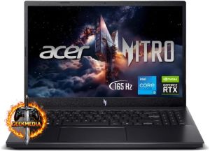 Notebook Acer Nitro V15 ANV15-52-51E4 Intel Core i5 16GB 512GB SSD Tela 15,6" IPS 165Hz (RTX 4050) FHD Windows 11