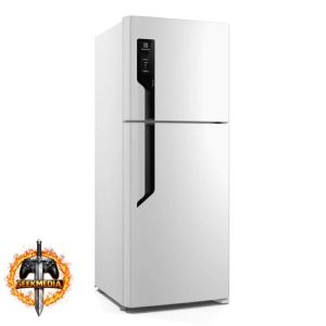 Geladeira Electrolux Frost Free 431L Efficient AutoSense Duplex Branca INVERTER (TF70)