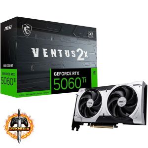 Placa De Vídeo MSI RTX 5060 Ti Ventus 2X OC Plus NVIDIA GeForce, 8GB