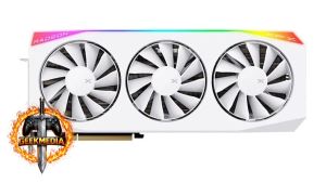 Placa de Vídeo XFX Mercury RX 9070 XT OC WHITE GAMING EDITION