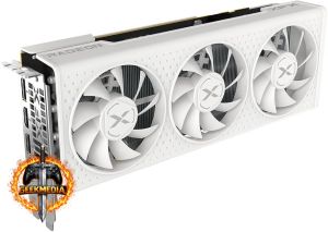 Placa de Vídeo XFX Speedster QICK308 Radeon RX 7600 White AMD Edition, 8GB