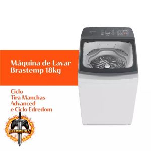 Máquina de Lavar Brastemp 18Kg Branca BWF18AB